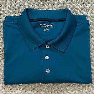 Slim Fit Polo, Teal